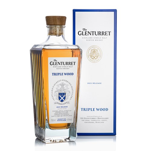 The Glenturret Triple Wood Single Malt Scotch Whisky 70cl